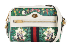 Gucci x Yuko Higuchi Ophidia Crossbody, Canvas, Multi, 562600, DB, 2*